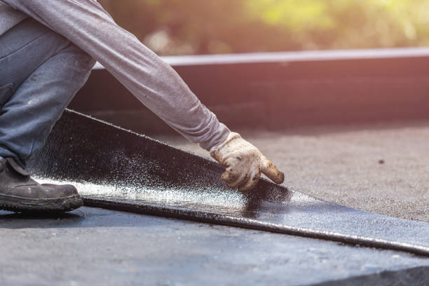Professional Crawl Space Encapsulation technician working in Gosport, IN